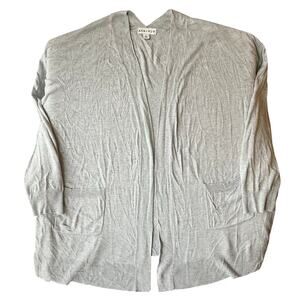 Ava & Viv Women Long Sleeve Open Front Knit Cardigan size 2XL, Gray